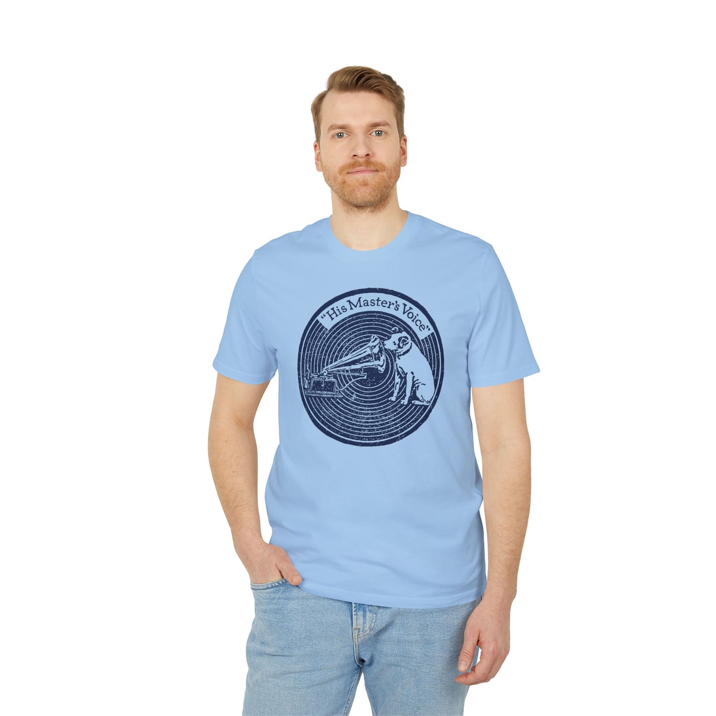 His Masters Voice T Shirt (Premium Organic) | (ref: UK)