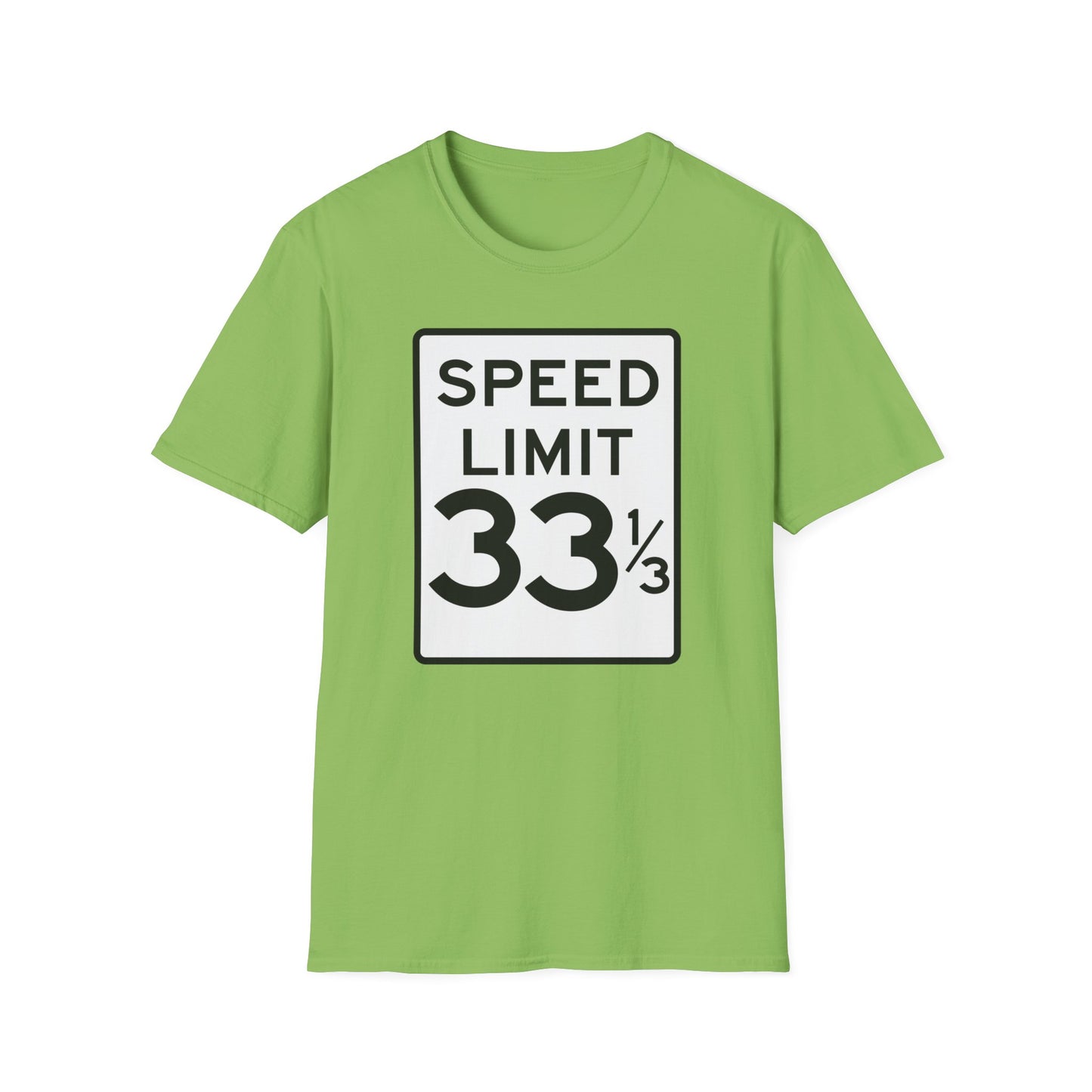 Speed Limit 33 RPM T Shirt | (ref: UK)