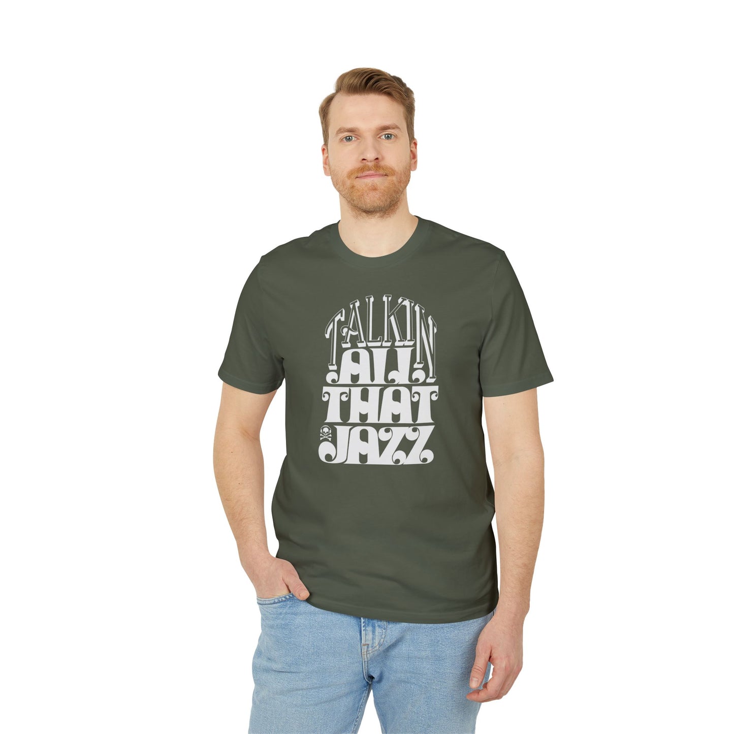 Talking All That Jazz T Shirt (Premium Organic) | (ref: UK)