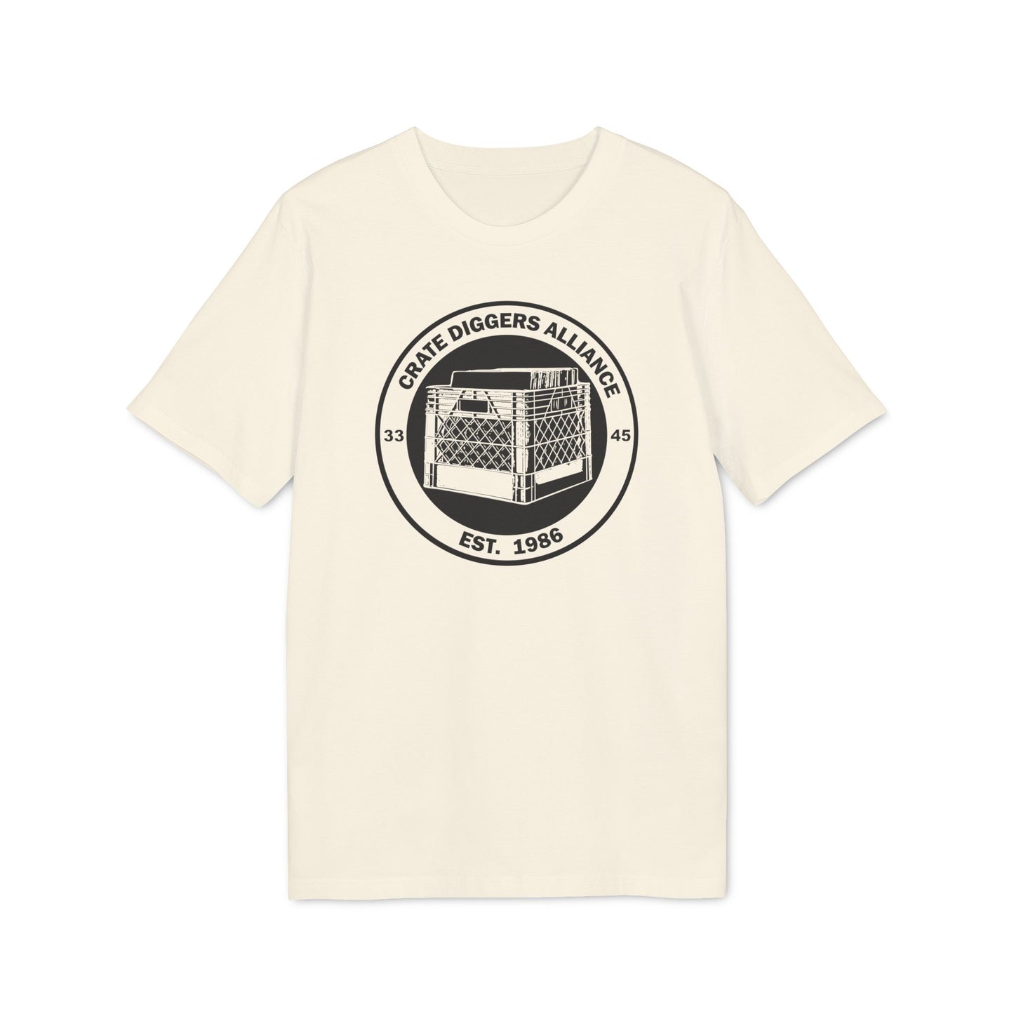 Crate Digger Alliance T Shirt (Premium Organic) | (ref: UK)