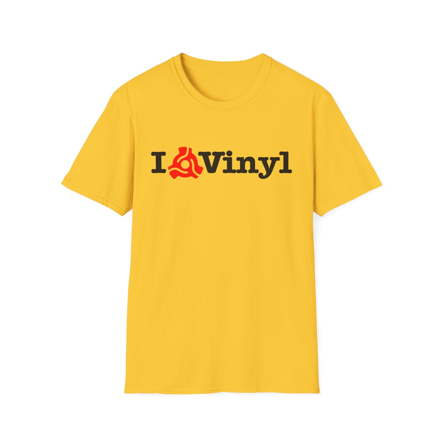 I Love Vinyl T Shirt | (ref: UK)