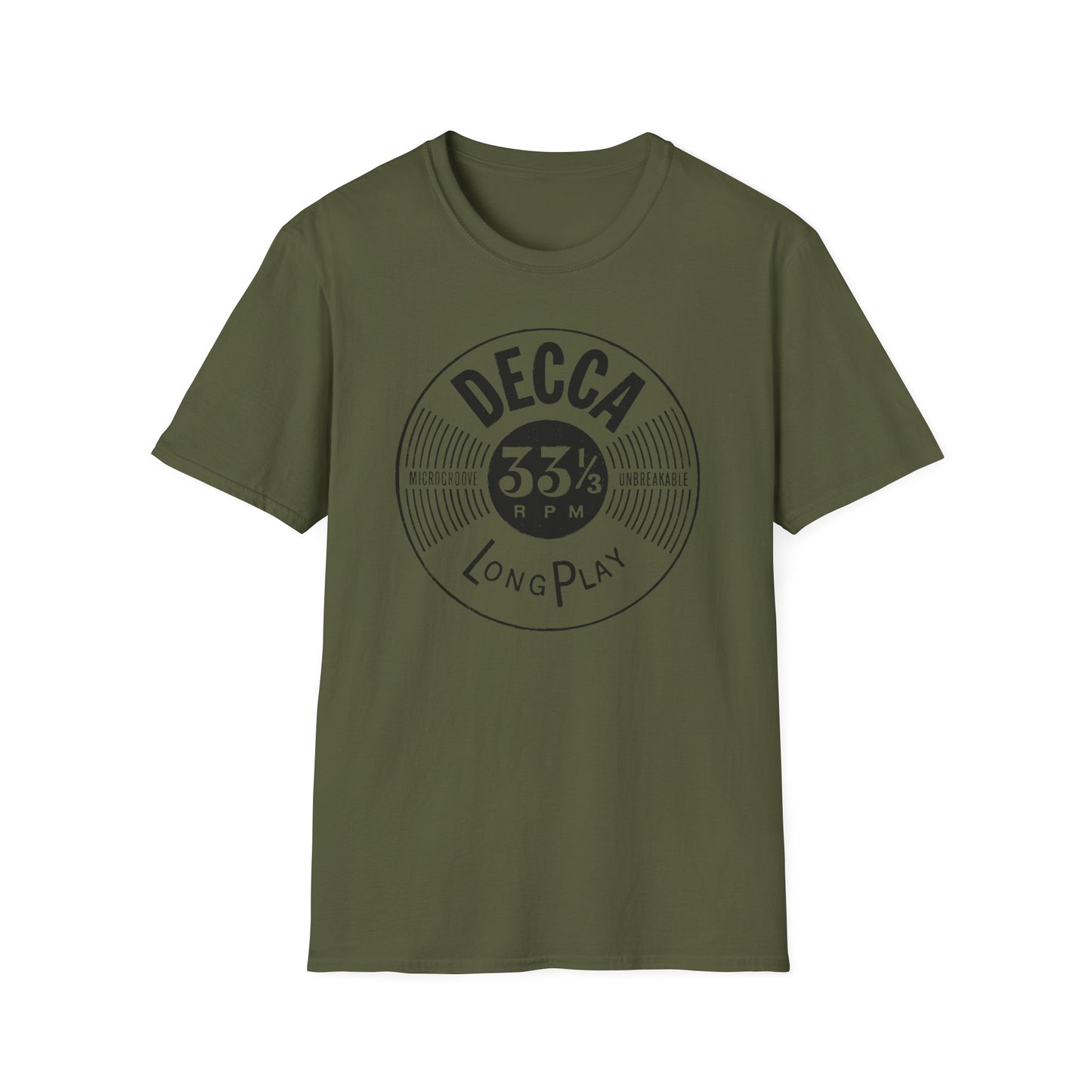 Long Play Decca Records T Shirt | (ref: UK)