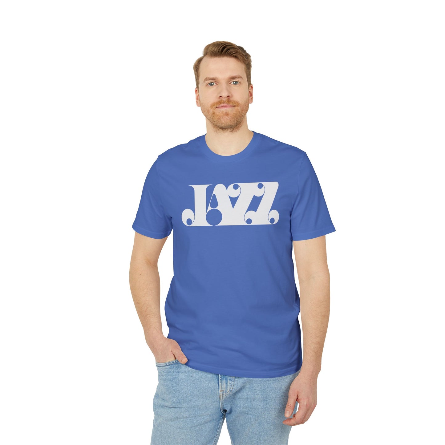 Jazz T Shirt (Premium Organic) | (ref: UK)  Design 3