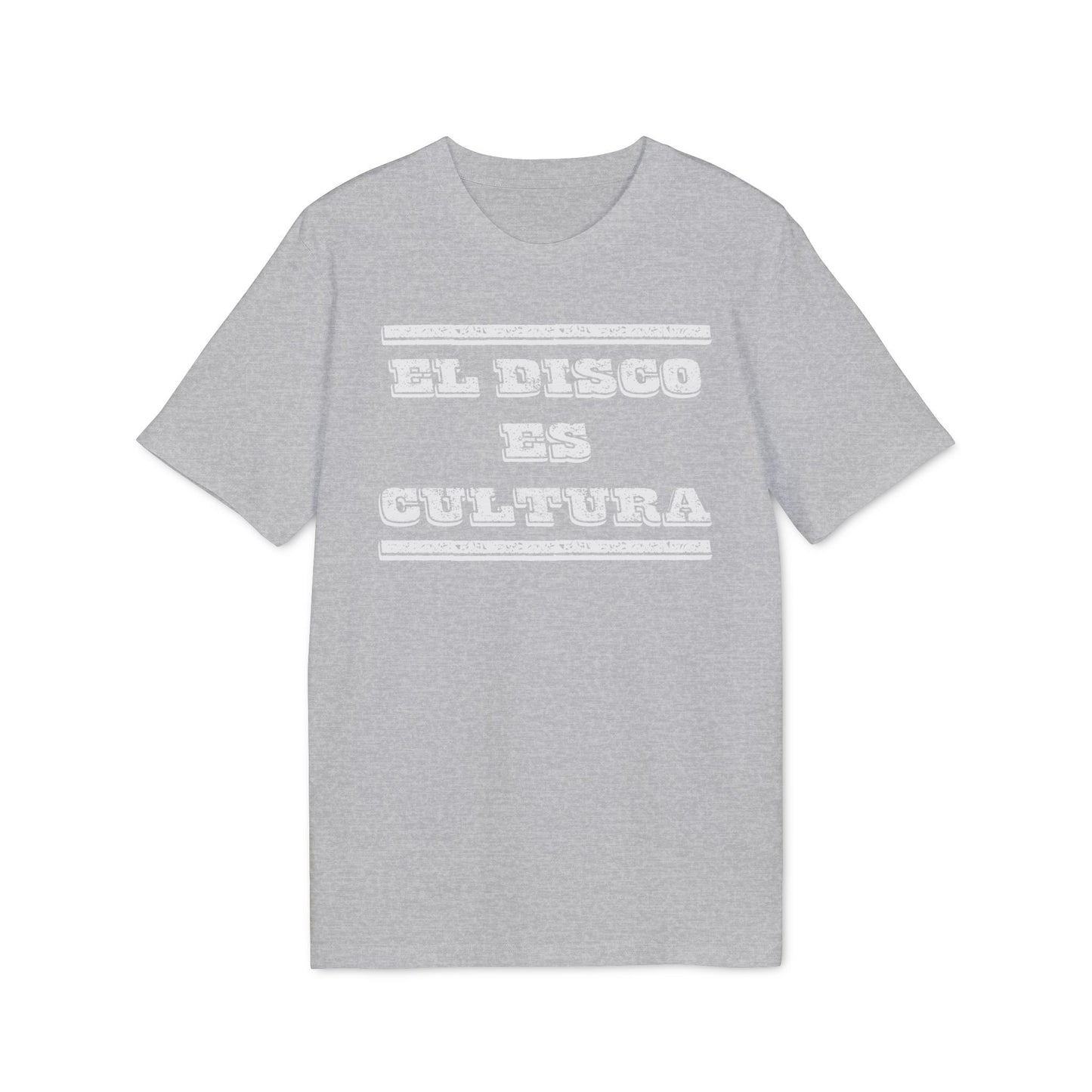 El Disco Es Cultura T Shirt (Premium Organic) | (ref: UK)