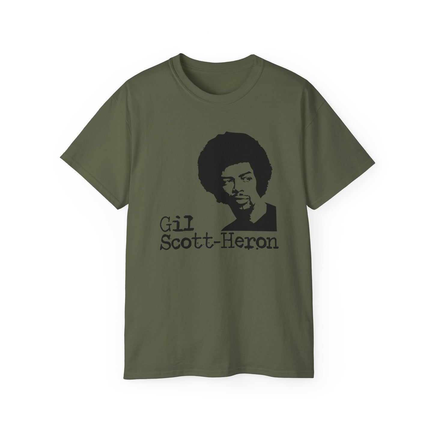 Gil Scott Heron T Shirt Heavyweight | (ref: UK)