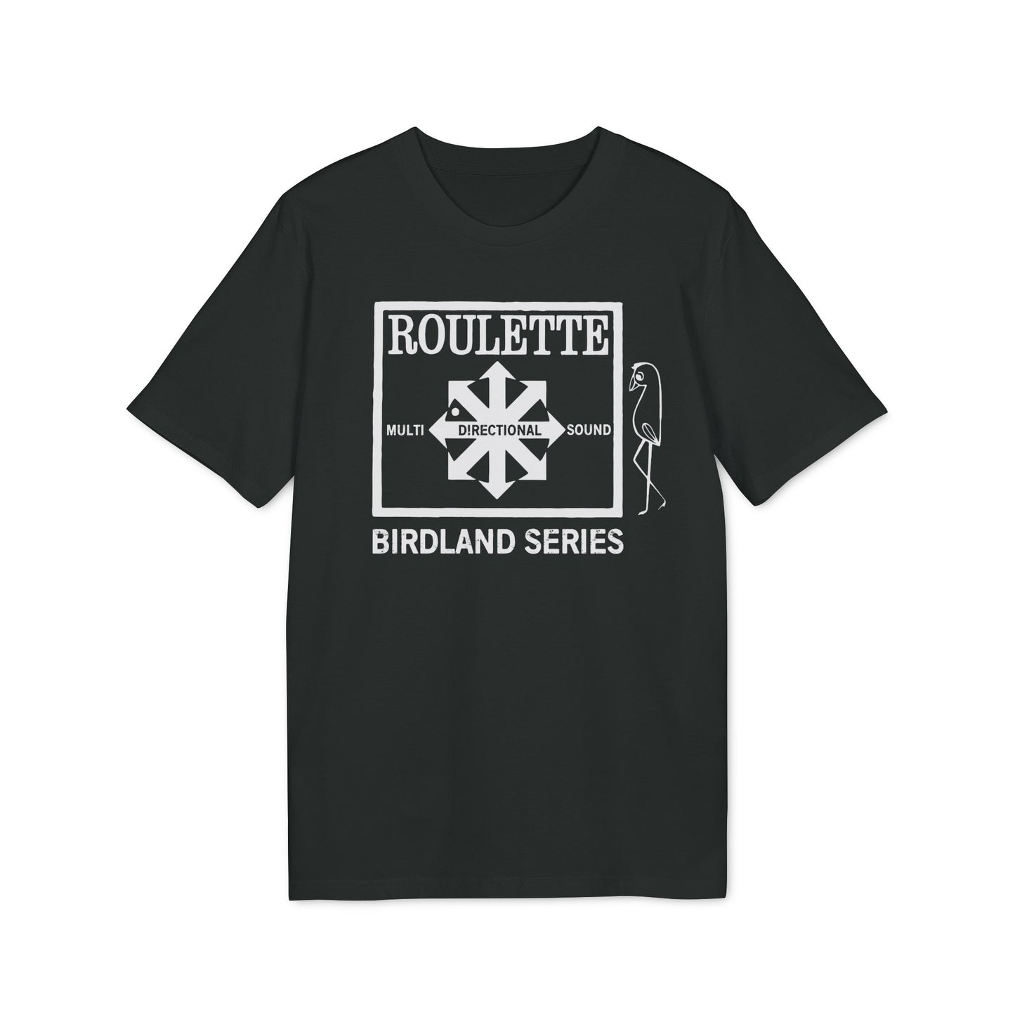 Roulette Records Birdland Series T Shirt (Premium Organic) | (ref: UK)