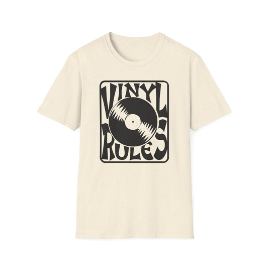 Vinyl Rules T Shirt | (ref: UK)