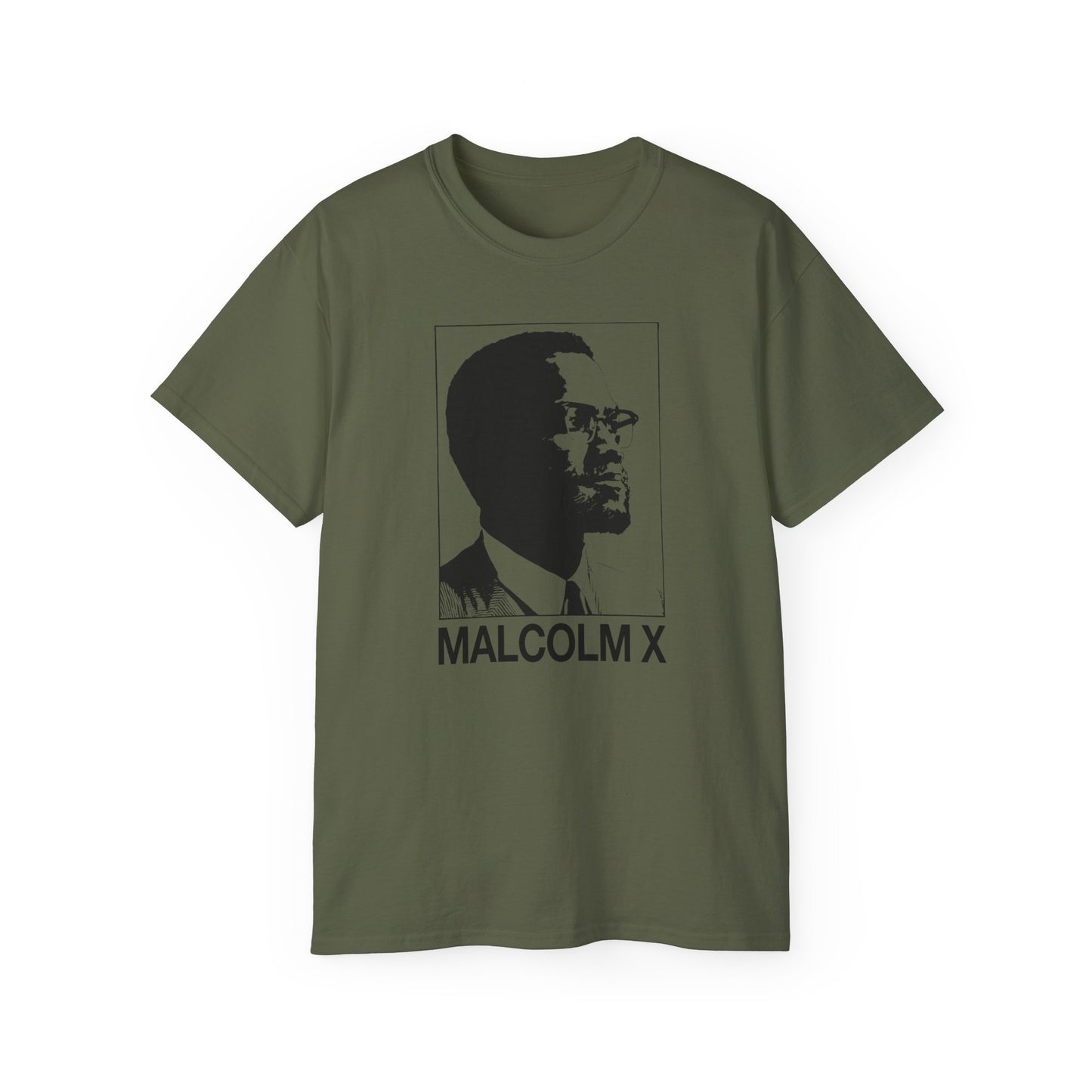 Malcolm X T Shirt Heavyweight | (ref: UK)