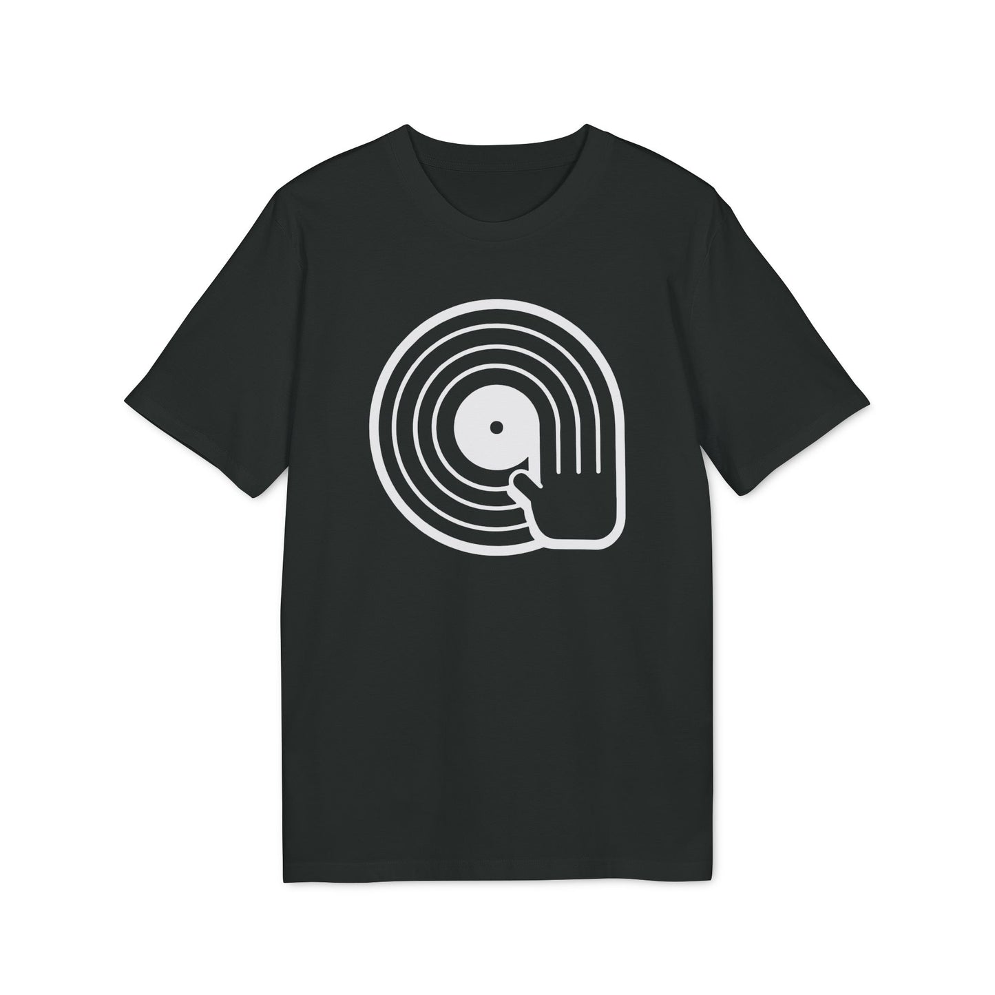 Vinyl Scratching T Shirt (Premium Organic) | (ref: UK)