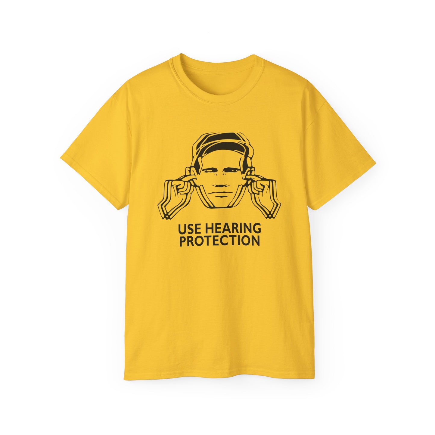 Use Hearing Protection T Shirt Heavyweight | (ref: UK)