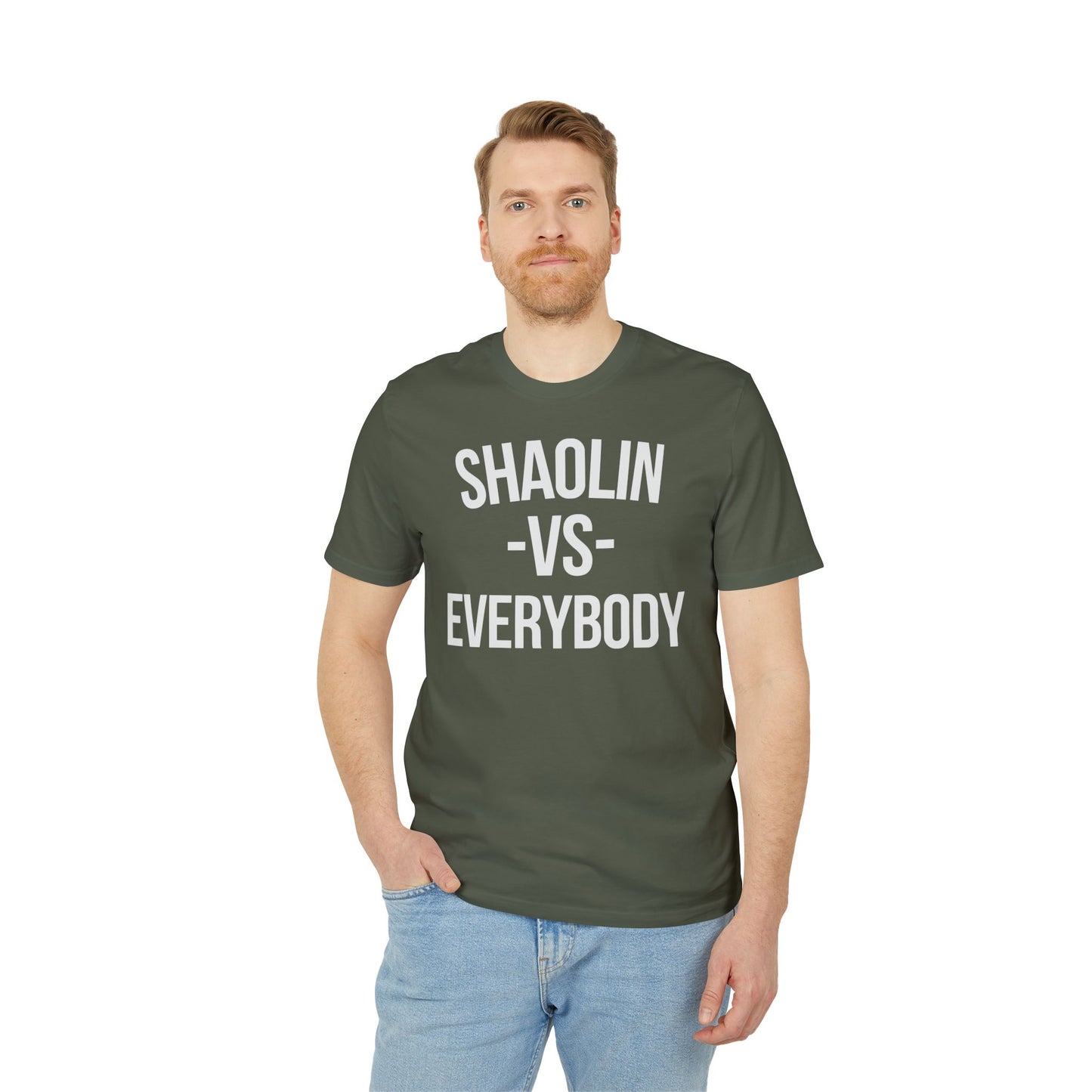 Shaolin vs Everybody T Shirt (Premium Organic) | (ref: UK)