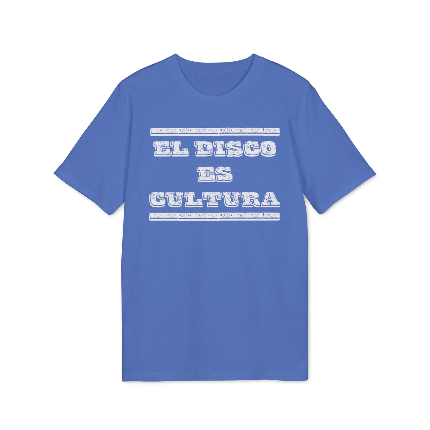 El Disco Es Cultura T Shirt (Premium Organic) | (ref: UK)