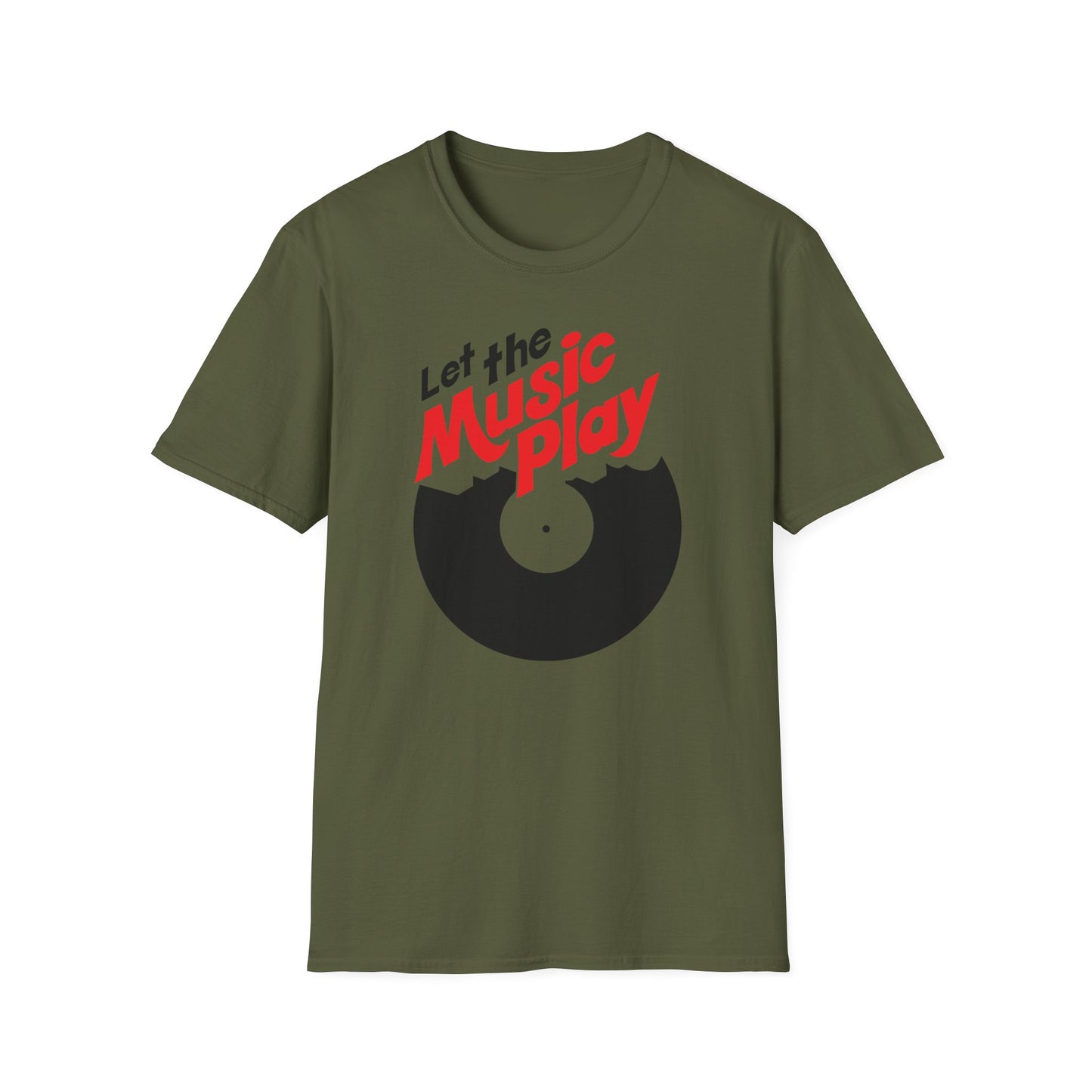 Let The Music Play T Shirt | (ref: UK)