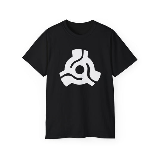 45 Record Adaptor T Shirt Heavyweight | (ref: UK)