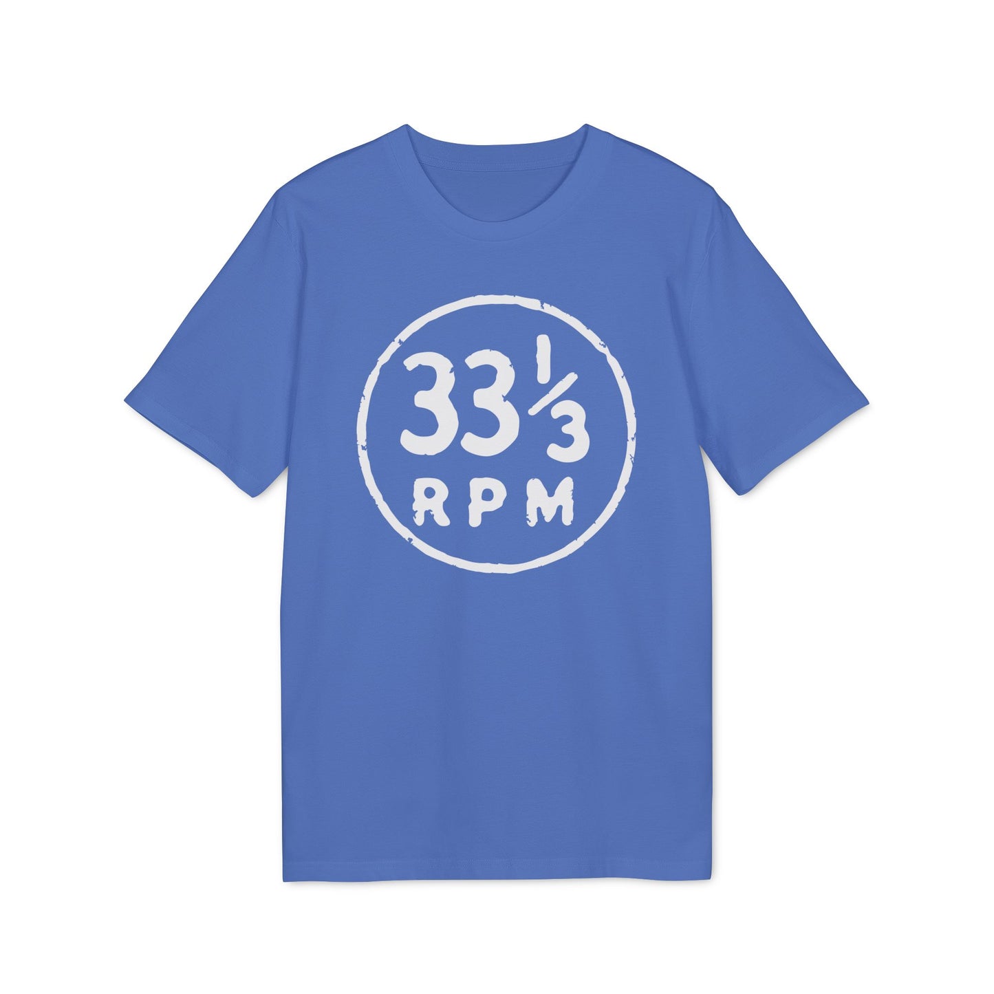 33 1/3 RPM T Shirt (Premium Organic) | (ref: UK)