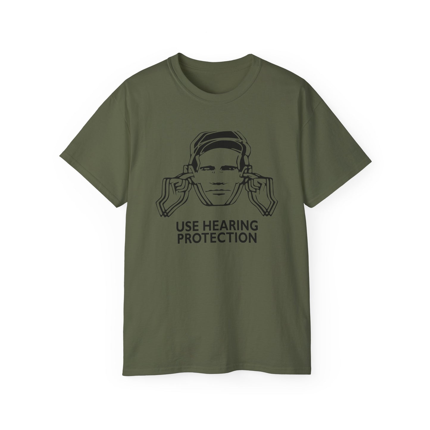 Use Hearing Protection T Shirt Heavyweight | (ref: UK)