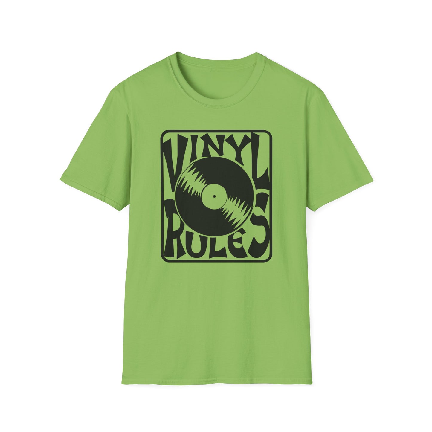 Vinyl Rules T Shirt | (ref: UK)