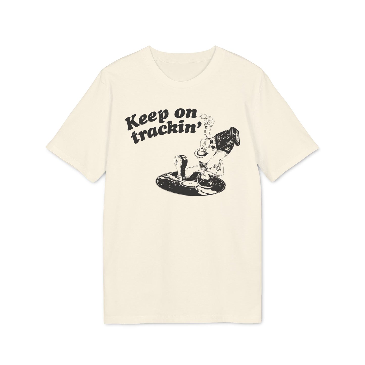 Keep On Tracking T Shirt (Premium Organic) | (ref: UK)