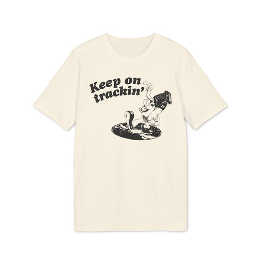 Keep On Tracking T Shirt (Premium Organic) | (ref: UK)