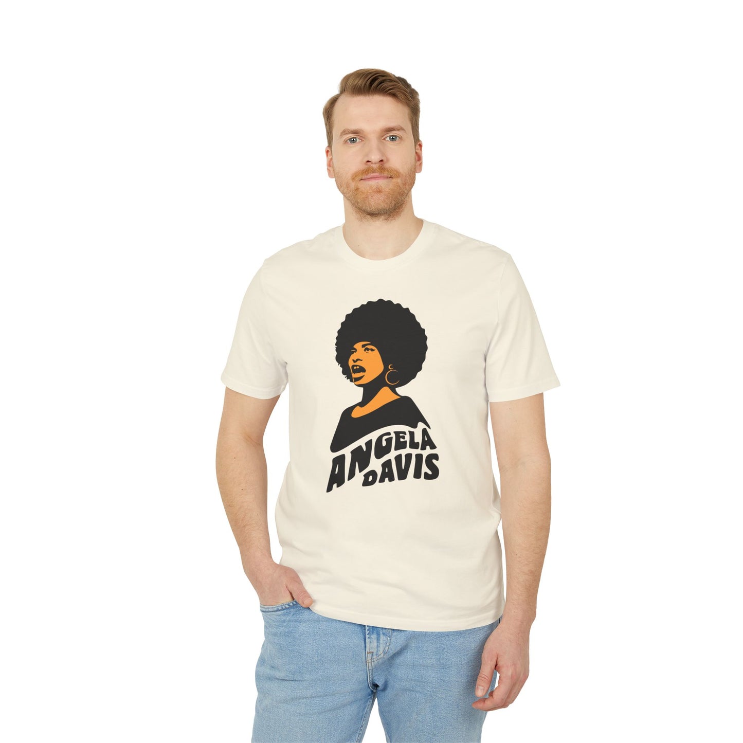 Angela Davis T Shirt (Premium Organic) | (ref: UK)