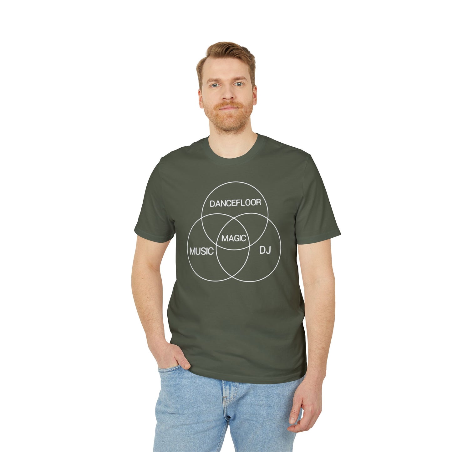 Magic Venn Diagram T Shirt (Premium Organic) | (ref: UK)