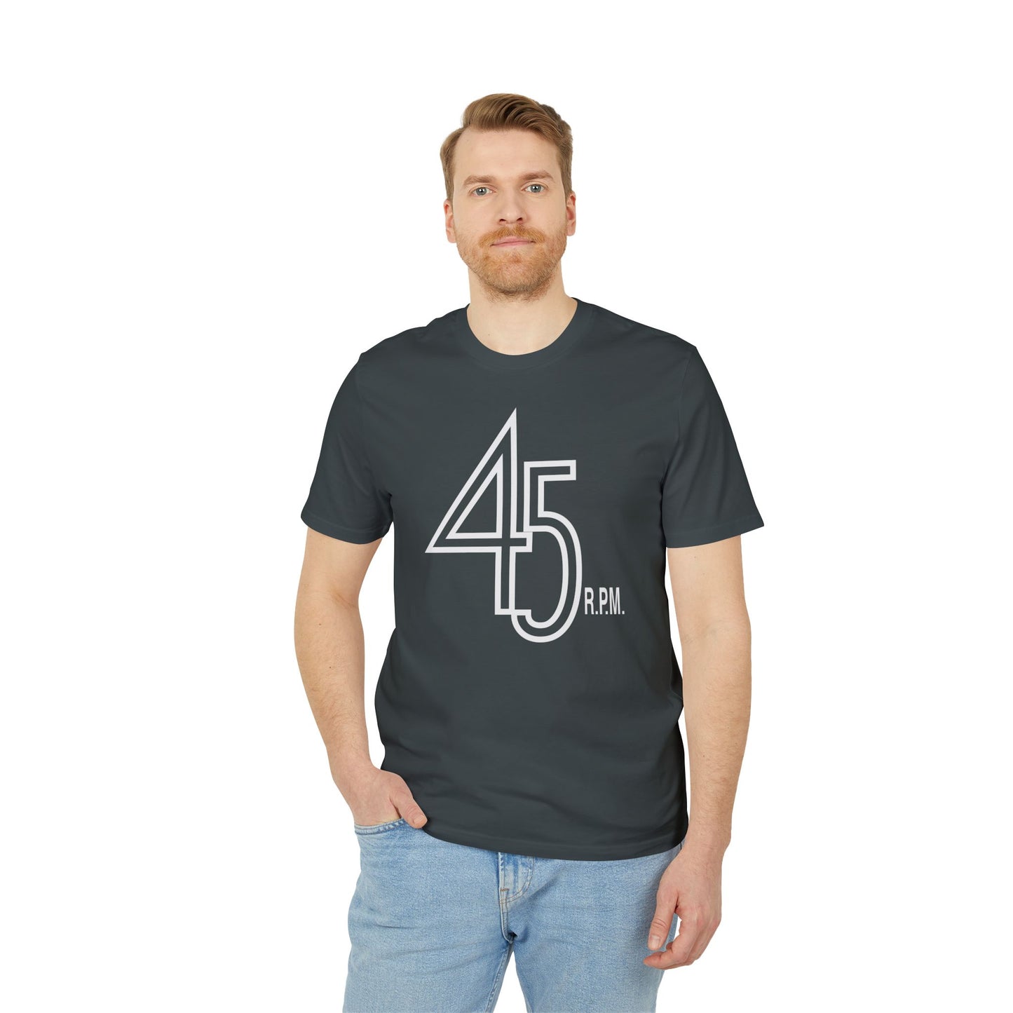 45 RPM T Shirt (Premium Organic) | (ref: UK)