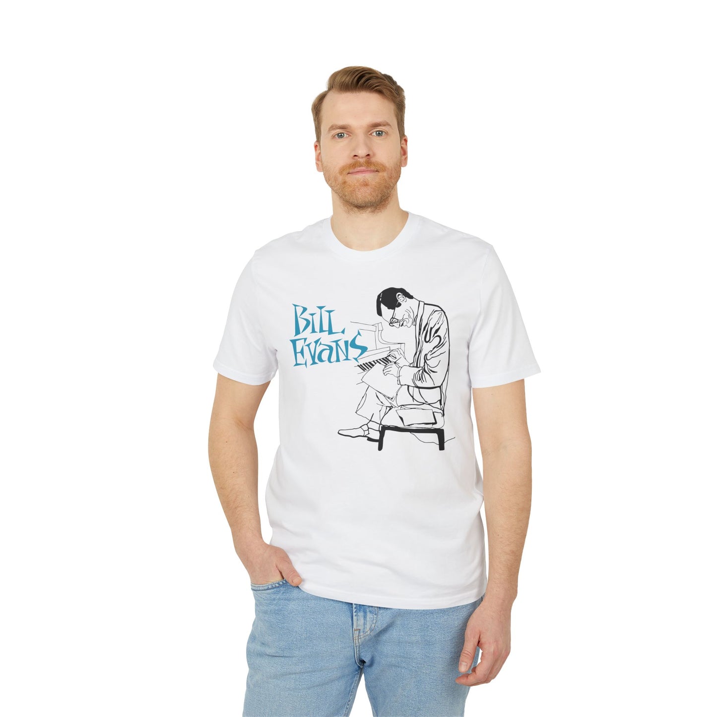 Bill Evans T Shirt (Premium Organic) | (ref: UK)