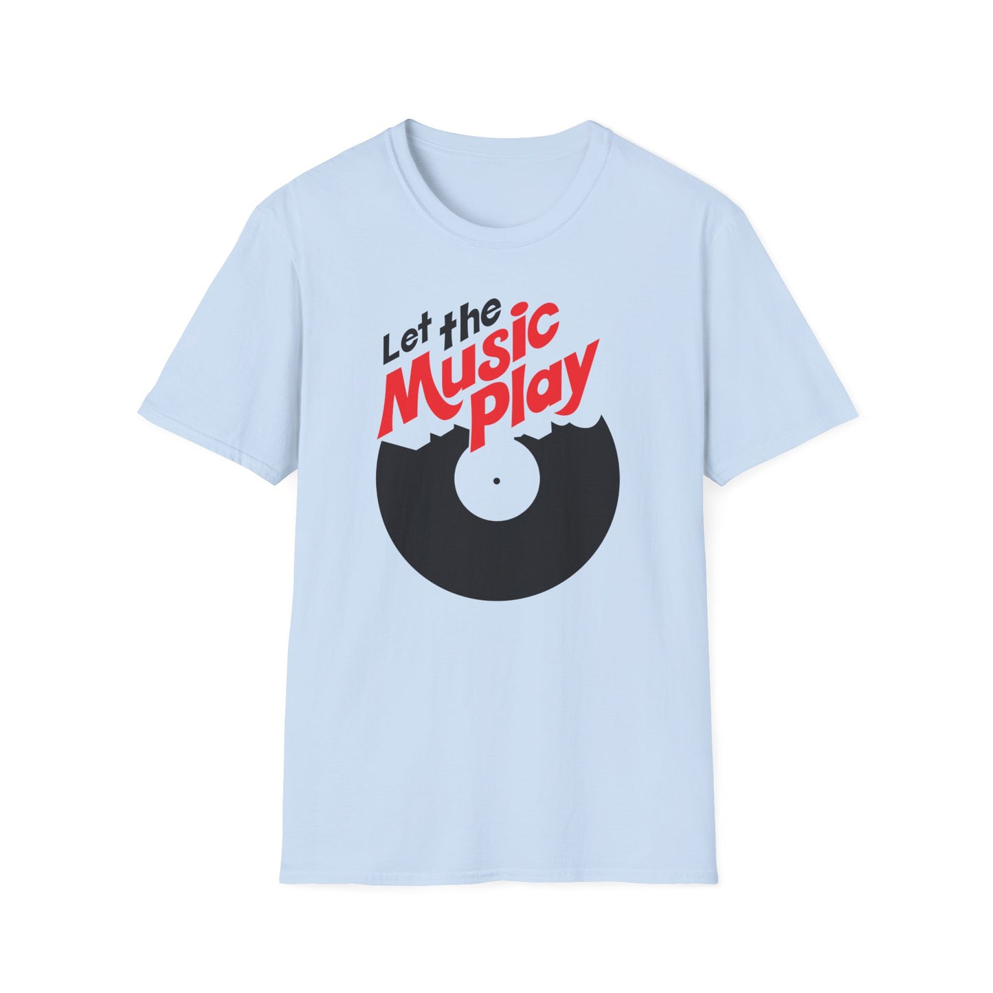 Let The Music Play T Shirt | (ref: UK)