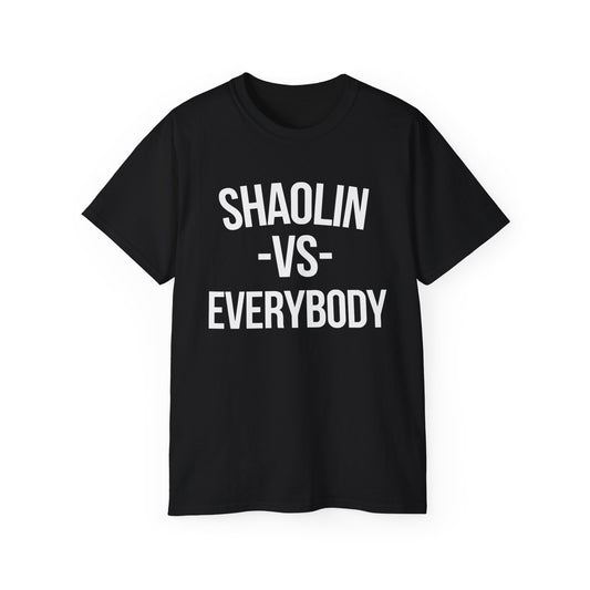 Shaolin vs Everybody T Shirt Heavyweight | (ref: UK)