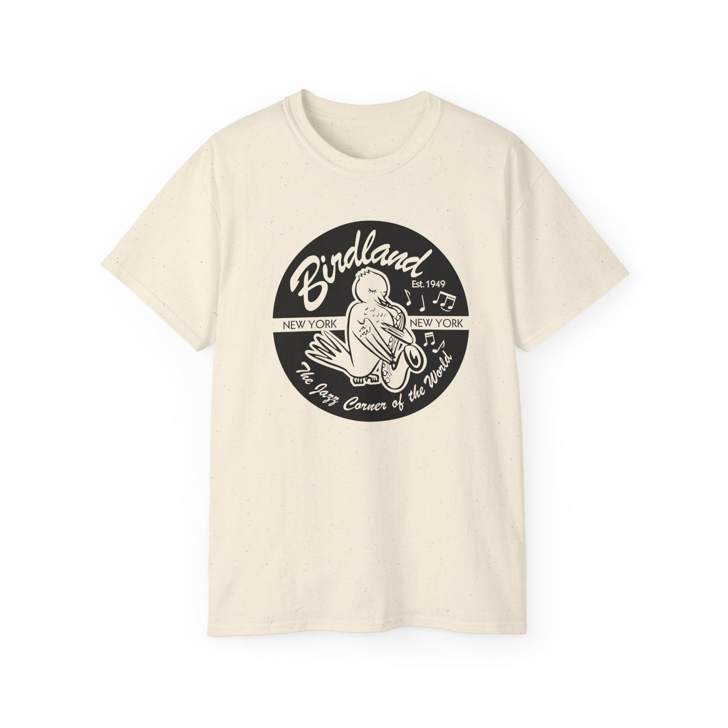 Birdland Jazz Club New York T Shirt Heavyweight | (ref: UK)