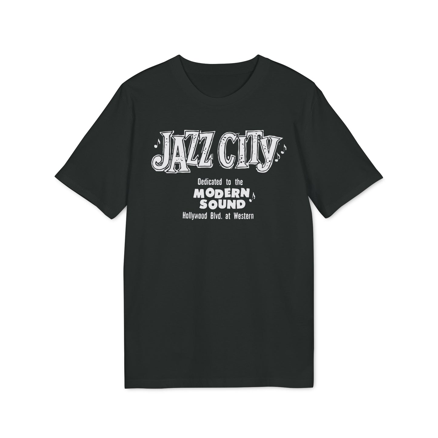 Jazz City T Shirt (Premium Organic) | (ref: UK)  LA Jazz Club