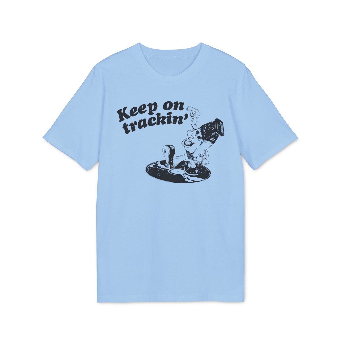 Keep On Tracking T Shirt (Premium Organic) | (ref: UK)