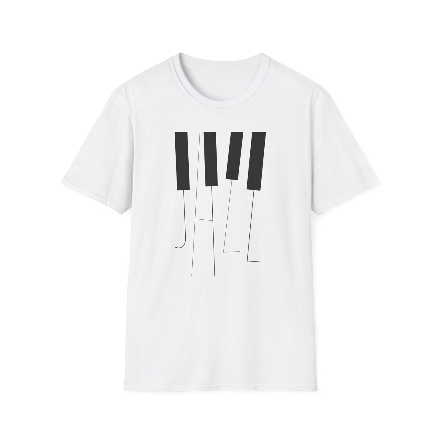 Jazz Piano Keys T Shirt | (ref: UK)