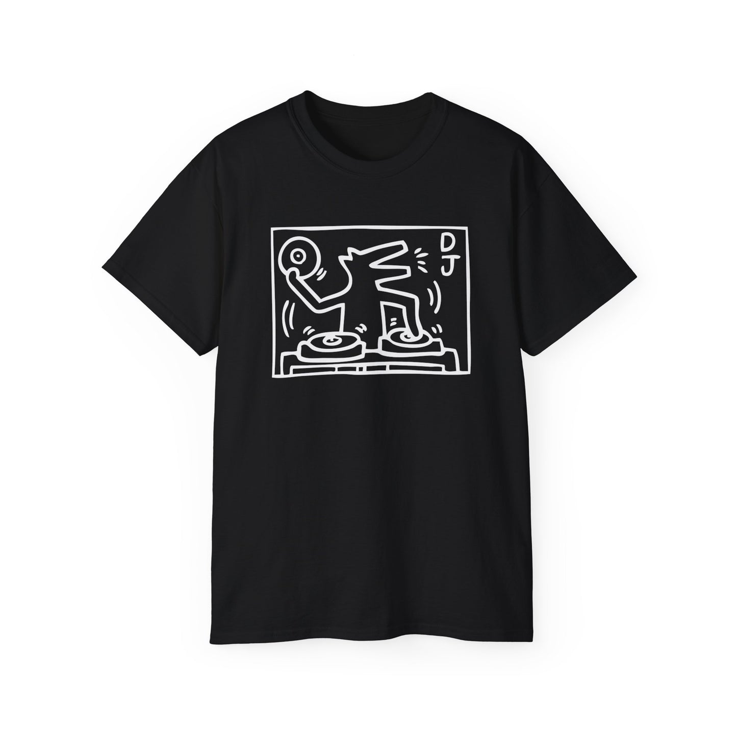 DJ Dog T Shirt Heavyweight | (ref: UK)