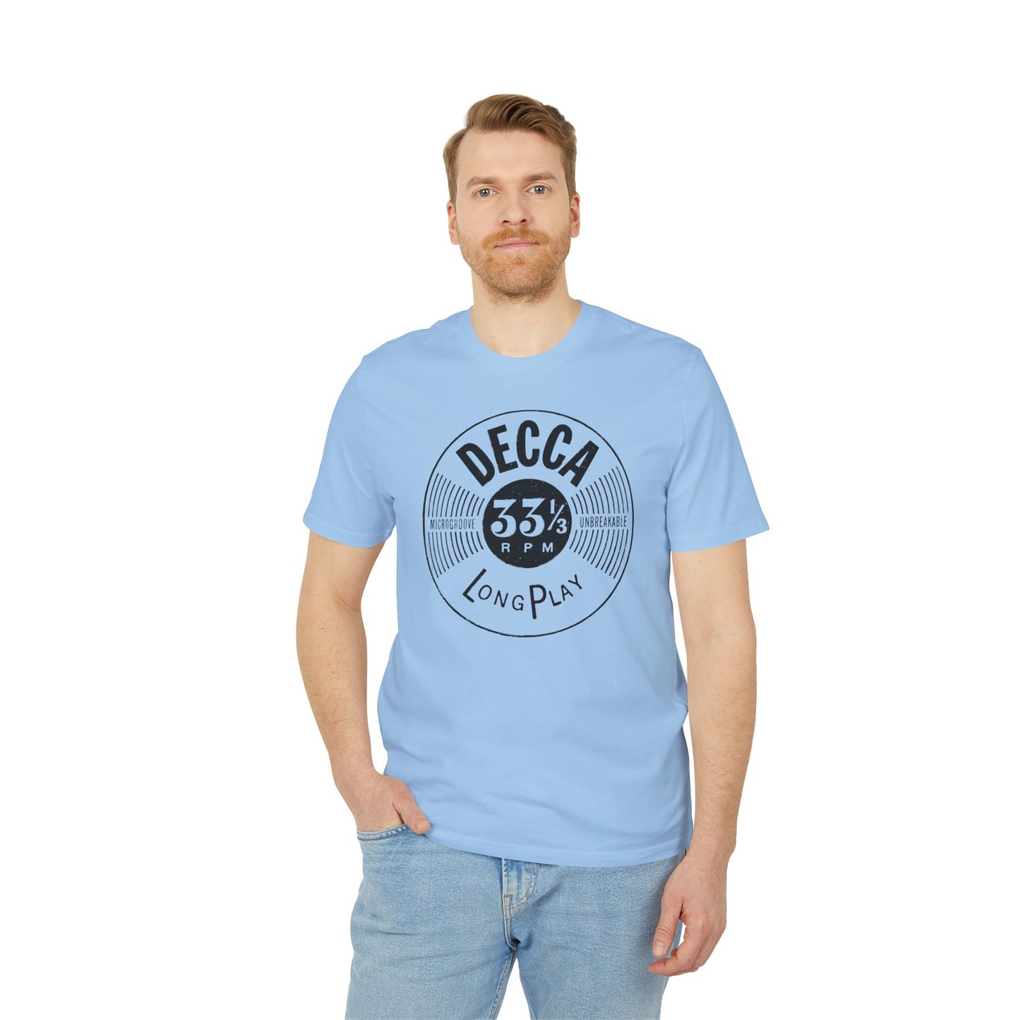 Decca Records Long Play T Shirt (Premium Organic) | (ref: UK)