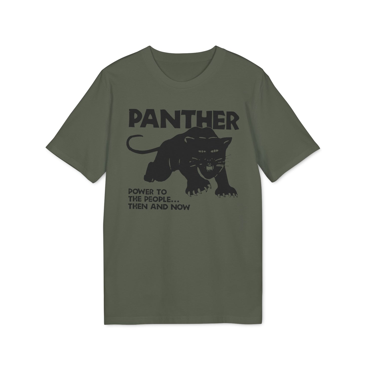 Black Panther Party T Shirt (Premium Organic) | (ref: UK)