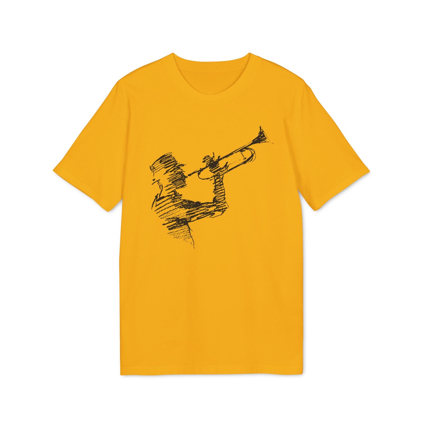 Trumpet Guy T Shirt (Premium Organic) | (ref: UK)