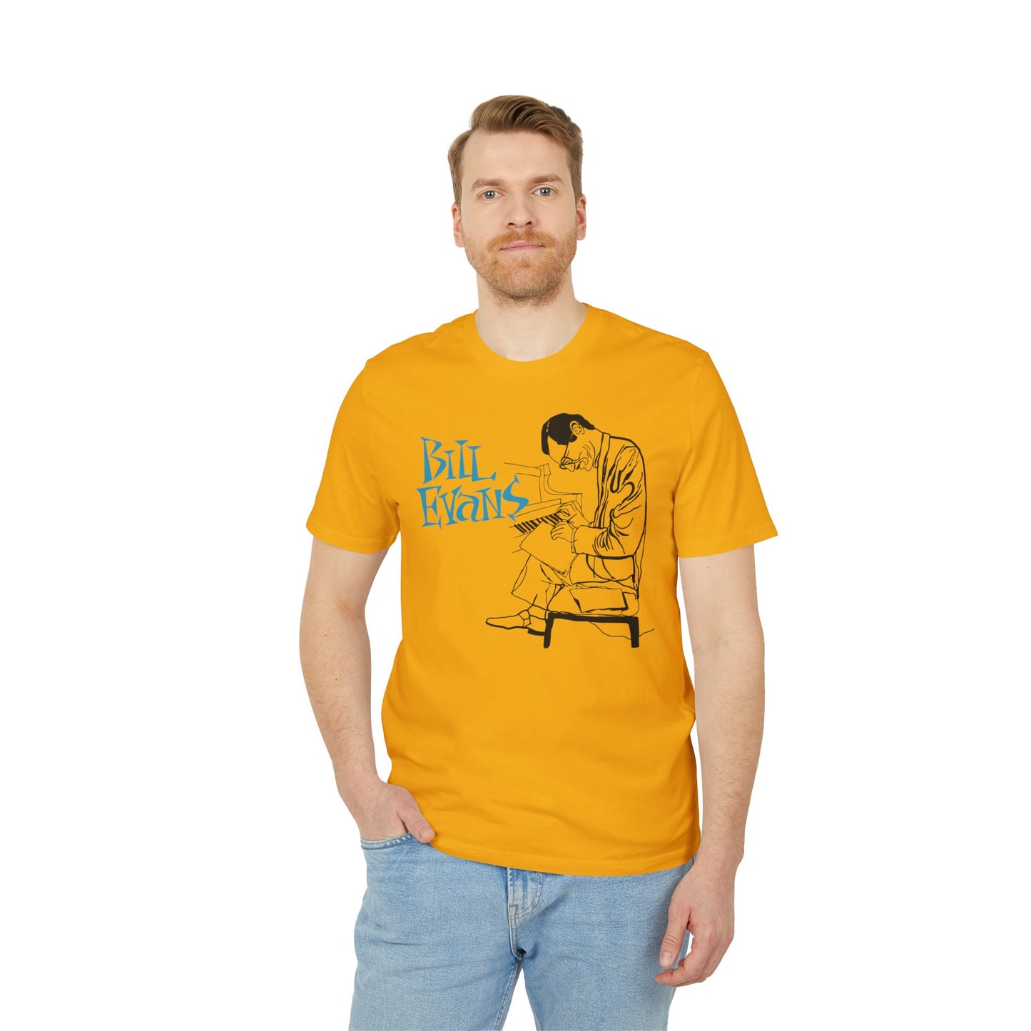 Bill Evans T Shirt (Premium Organic) | (ref: UK)