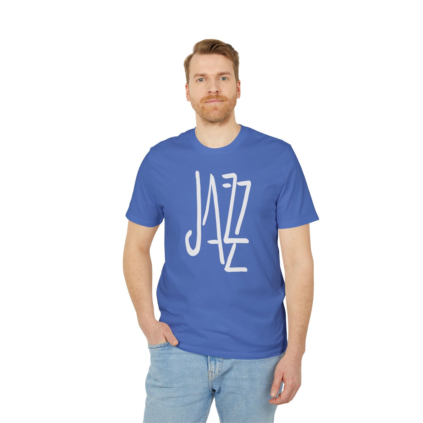 Jazz T Shirt (Premium Organic) | (ref: UK)  Design 4