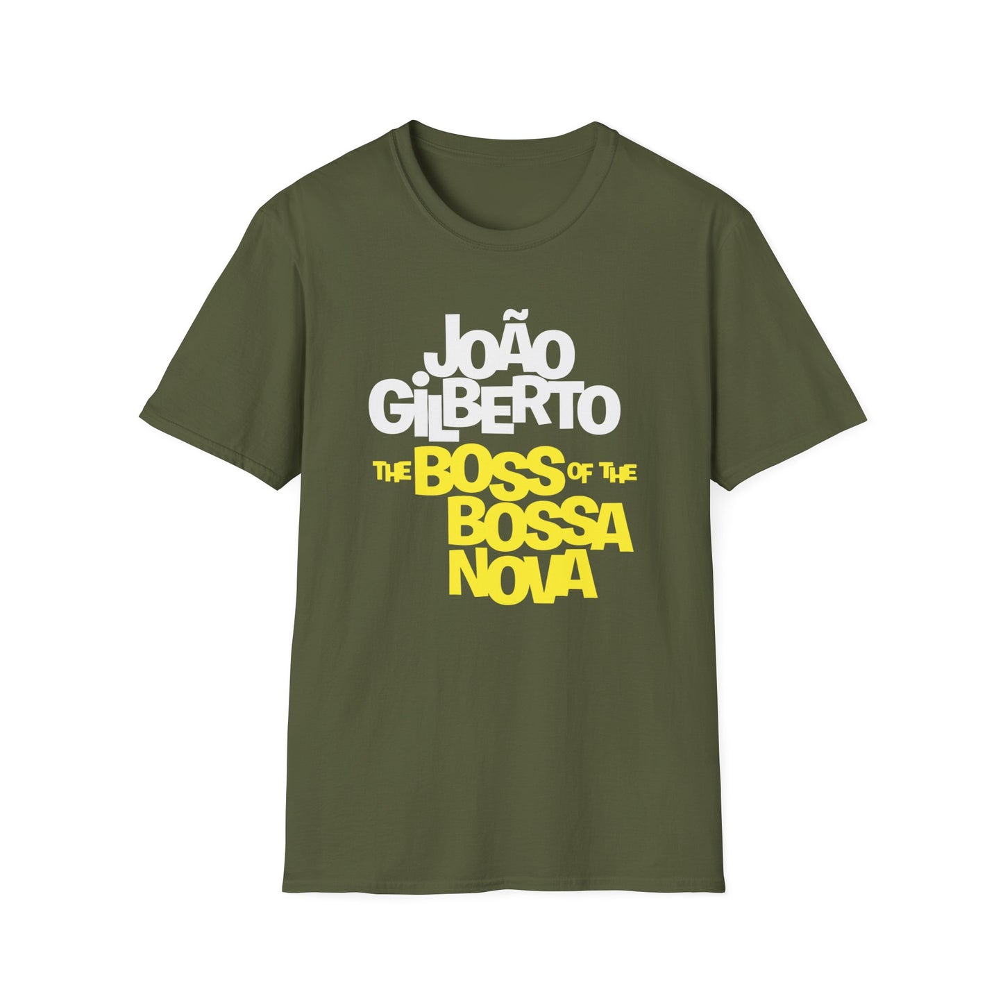 Joao Gilberto The Boss Of Bossa Nova T Shirt | (ref: UK)