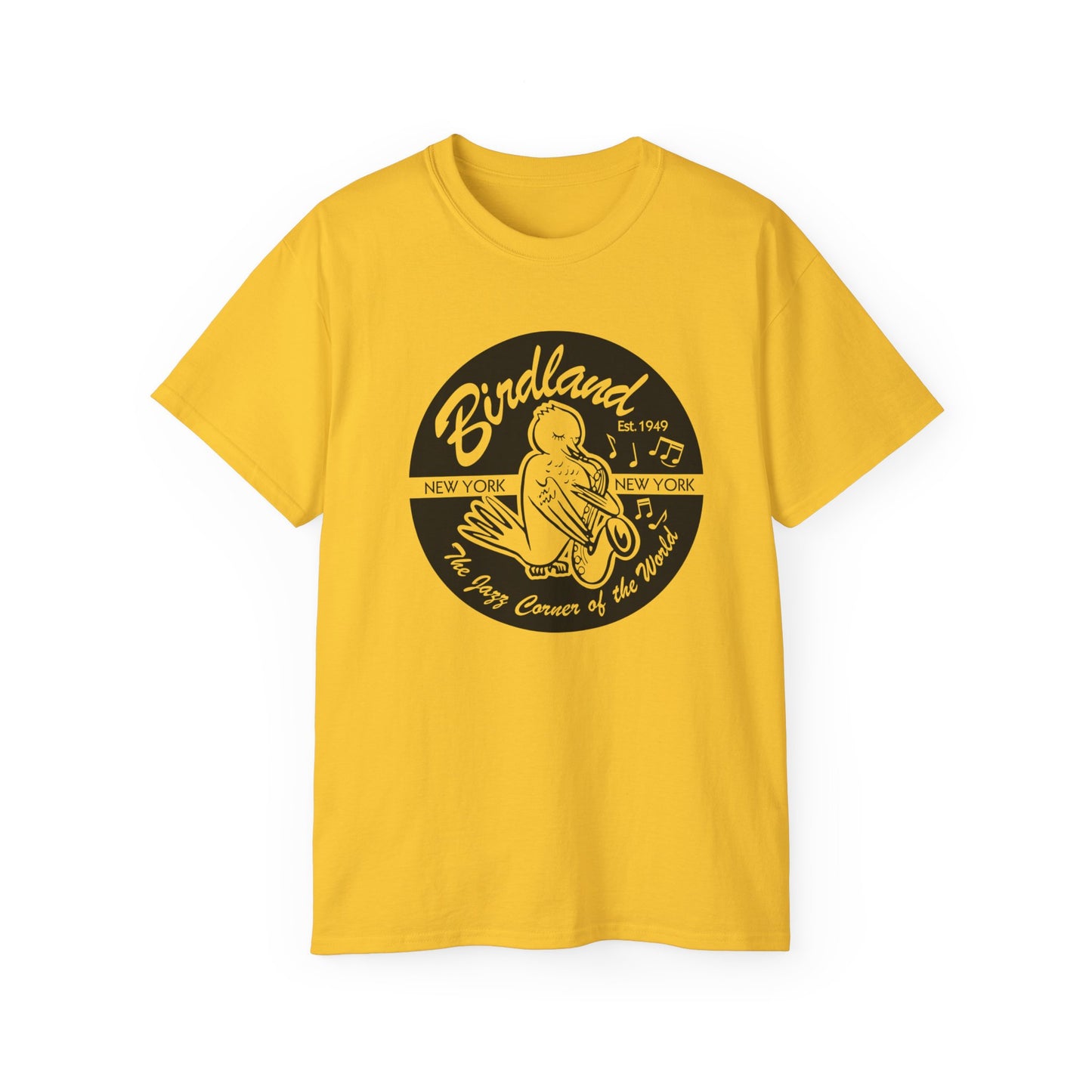 Birdland Jazz Club New York T Shirt Heavyweight | (ref: UK)